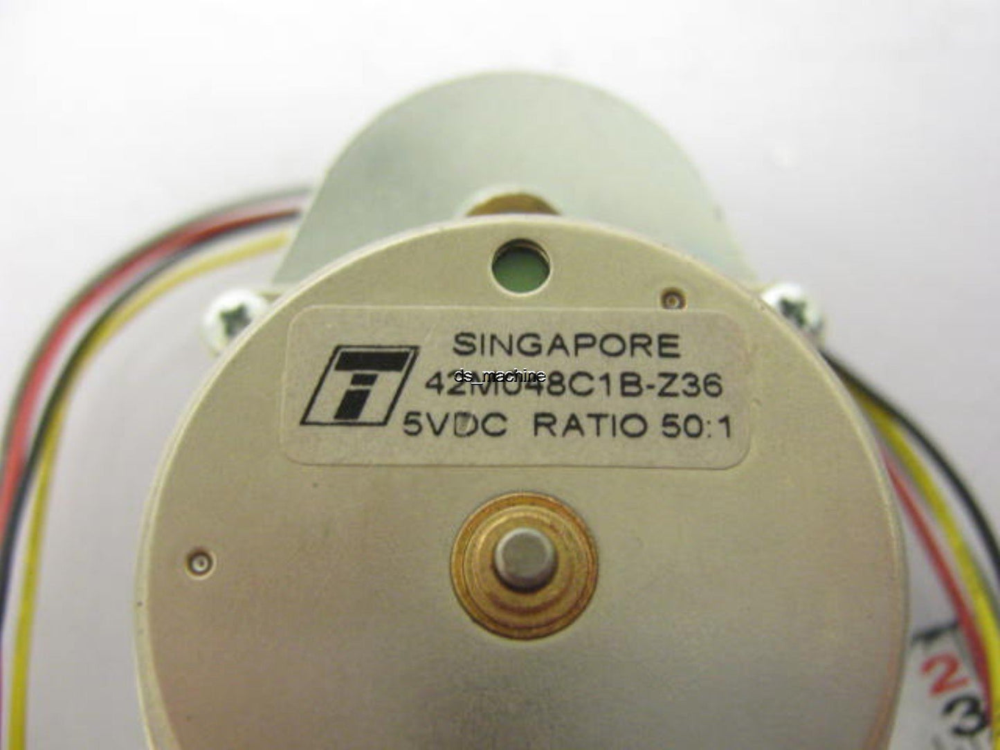 Used Danaher 42M048C1B-Z36 50:1 5VDC Bipolar Motor 42mm Diameter