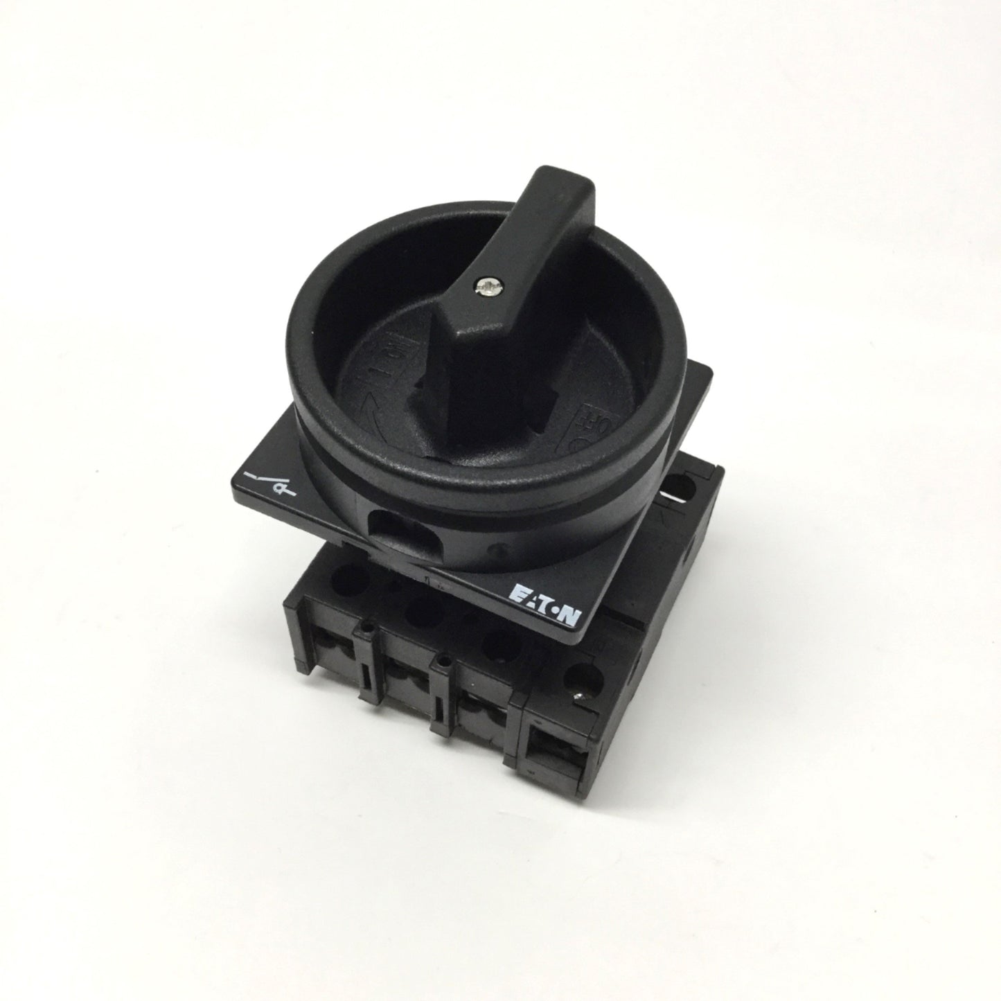Used Eaton P1-25 SP1-025 ON-OFF Disconnect Switch, 3-Pole+N, 90° Throw, 600VAC 25A