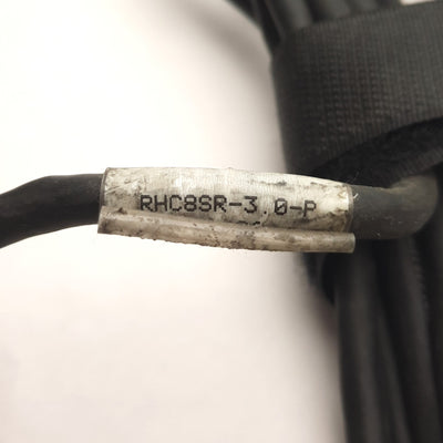 Used Intercon RHC8SR-3.0-P Right Angle Camera Cable 16-Pin for Panasonic GP-KS162, 3m