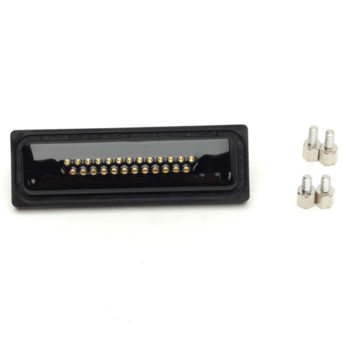 New Lot of 3 L-Com WPSD25P Waterproof Panel Mount D-Sub Connector DB25M