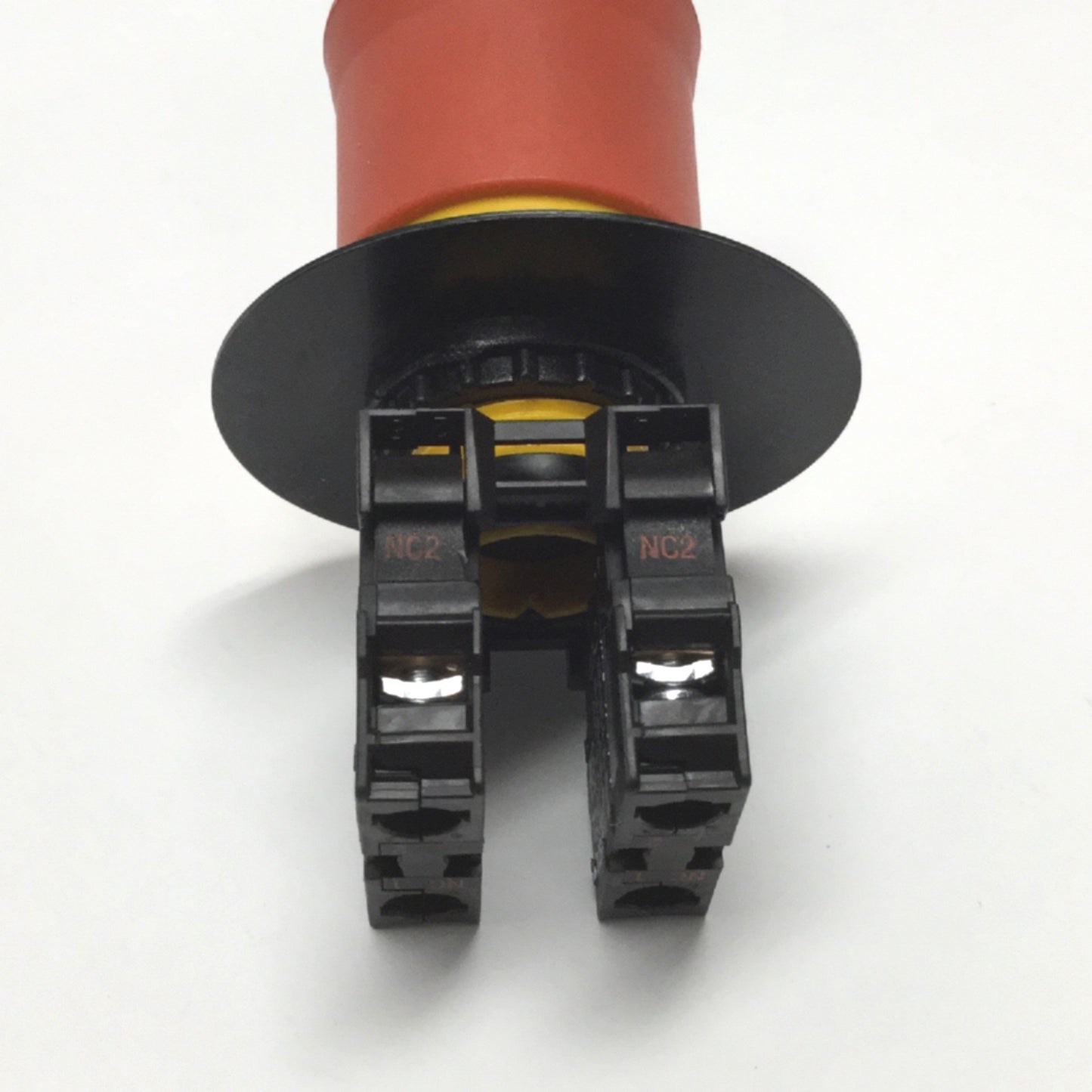 Used Eaton M22-PV Emergency E-Stop Red Pushbutton Switch, Push-Pull, 2NC, 500VAC 6A