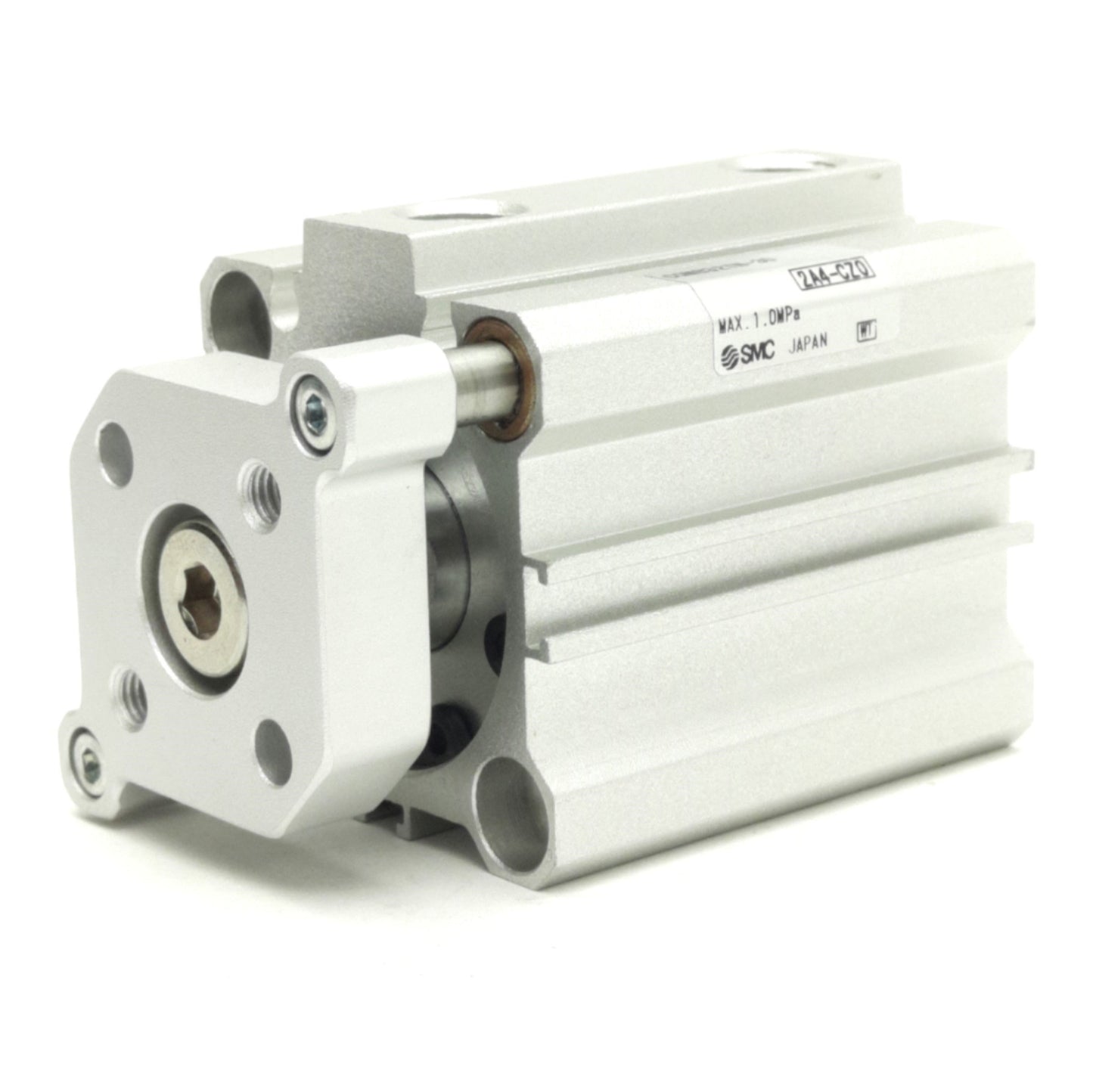New SMC CQMB32TN-30 Compact Guided Cylinder, 32mm Bore, 30mm Stroke, 1/8" NPT
