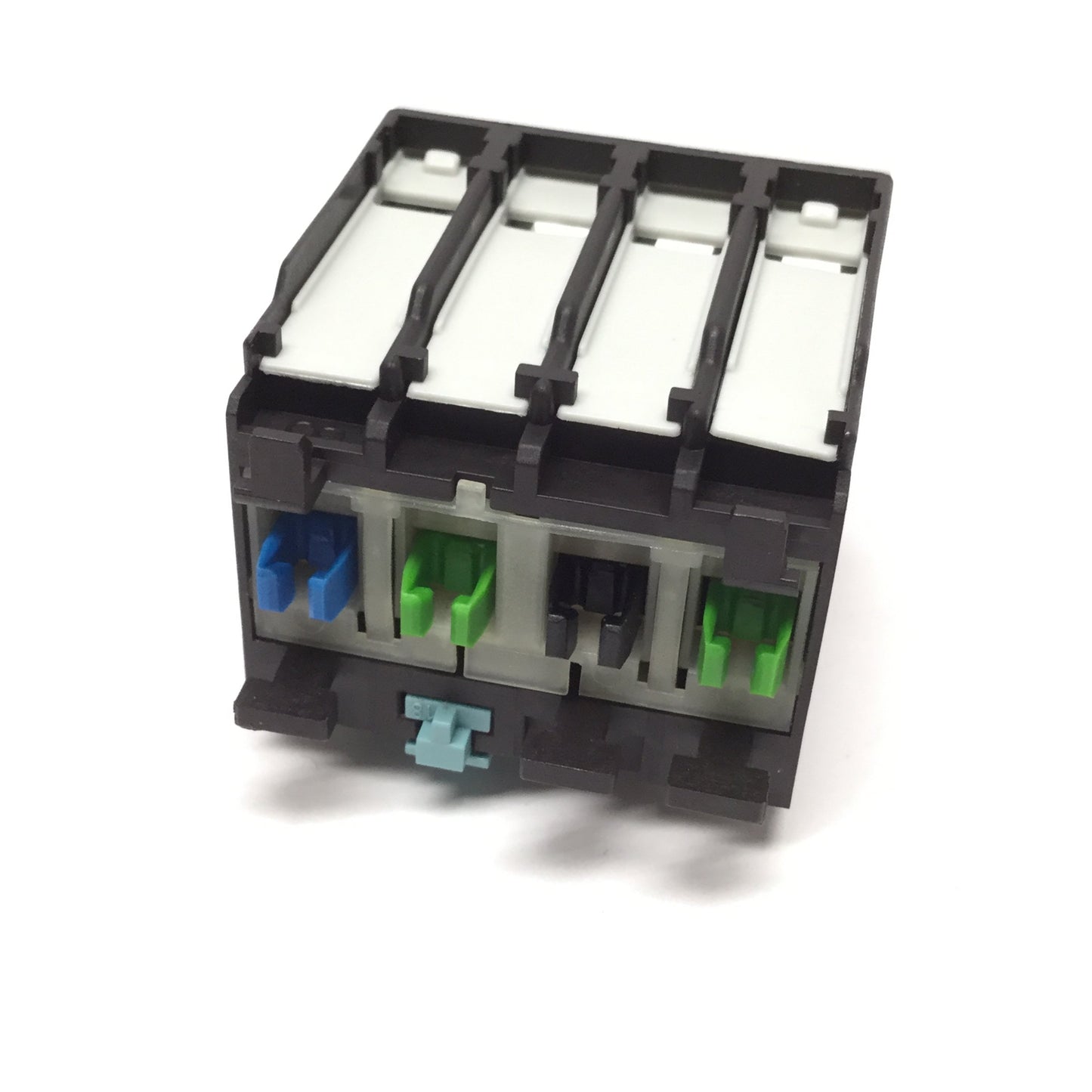 Used Siemens 3RH1921-1HA13 Sirius Auxiliary Contact Block, 4-Pole, 1NO-3NC, 240V 10A