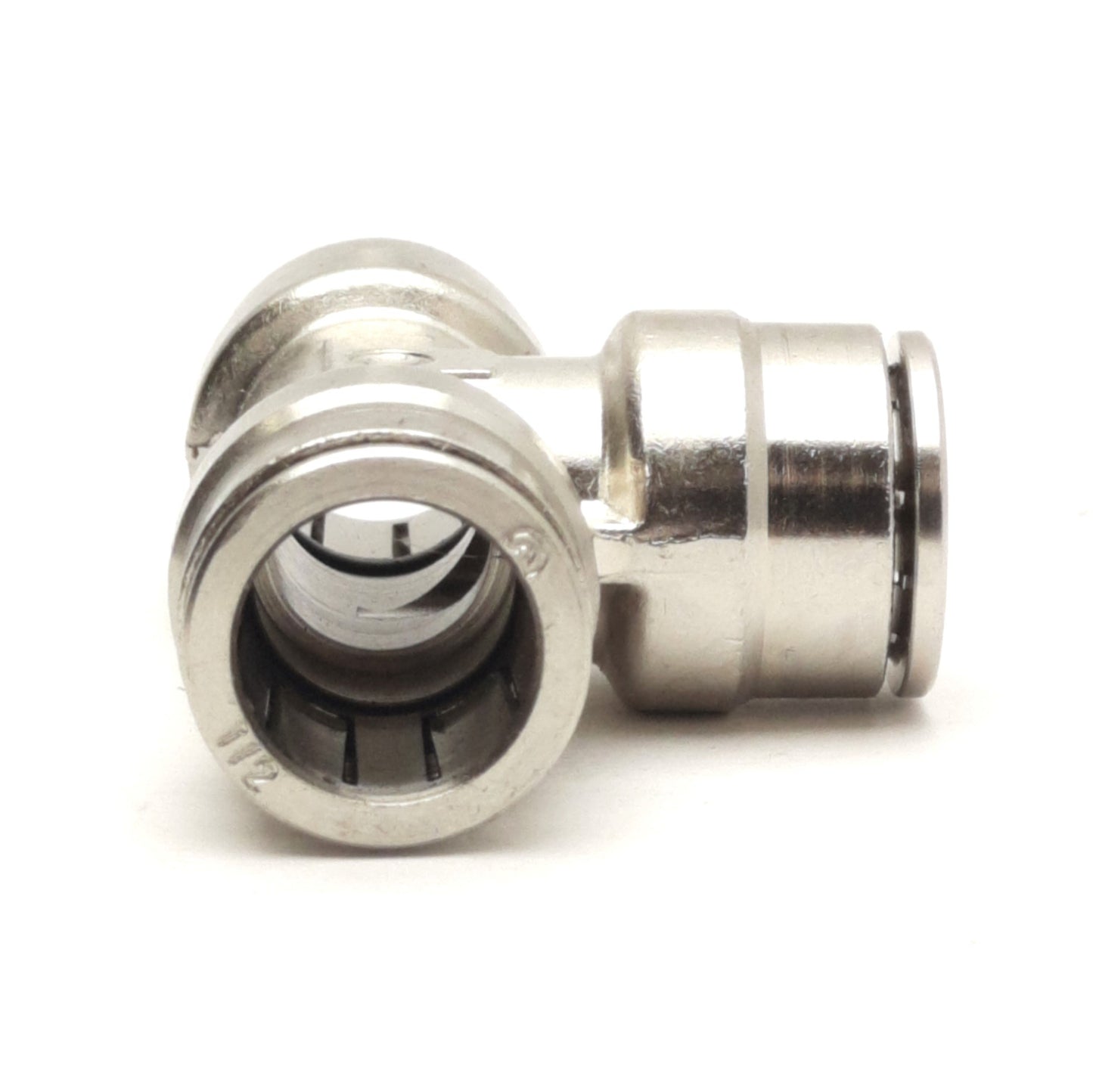 New – Open box Lot of 10 Camozzi 6540 08-00 Union Tee Push-In Fitting, Ø1/2" P2C Tubes