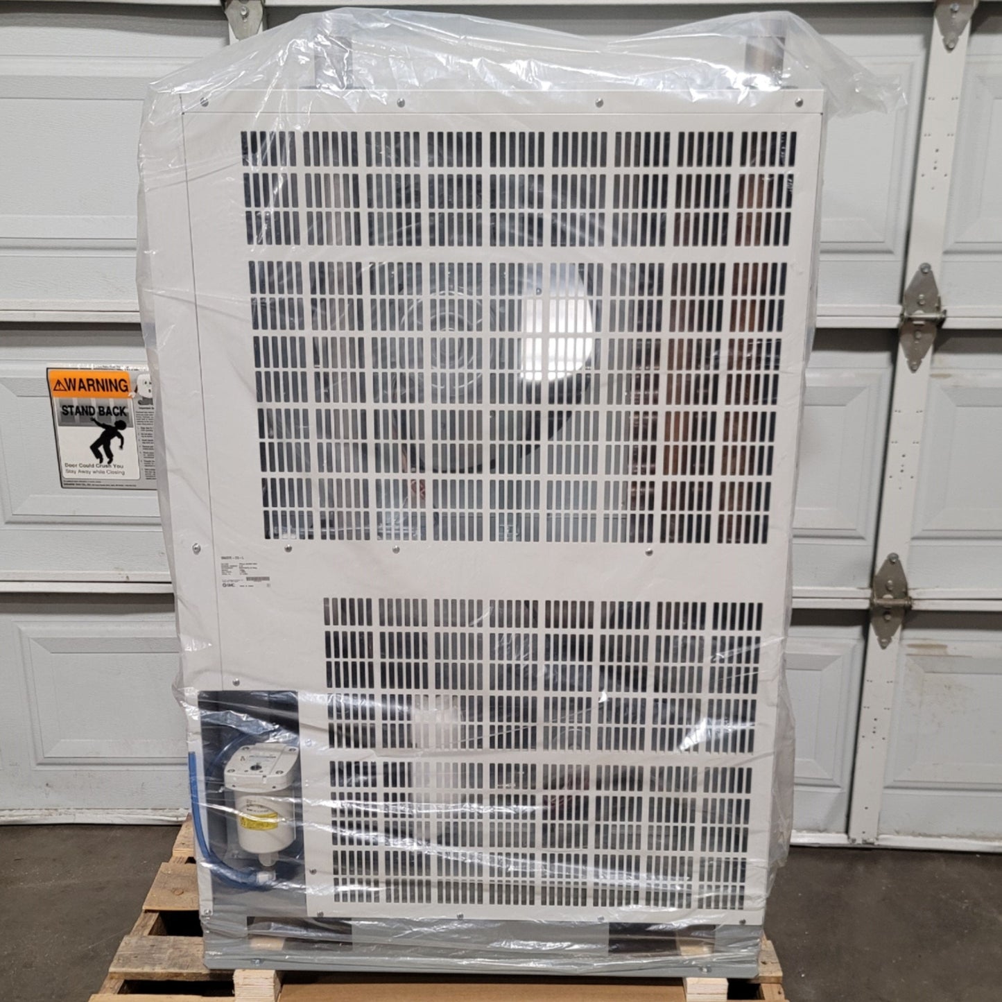New SMC IDU37E-23-L Refrigerated Air Dryer Aftercooler 230VAC 1-Ph 5-80°C, 0.15-1MPa