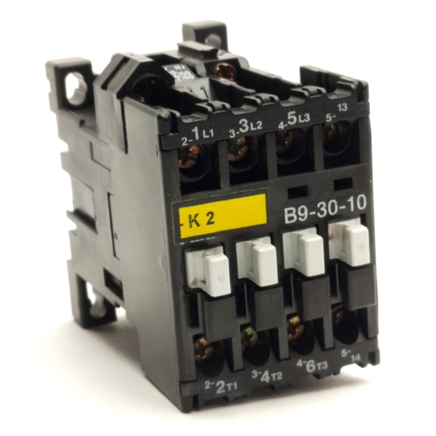 Used ABB B9-30-10 3846006 Contactor, 3-Poles 600V 21A Max, 230V AC Coil