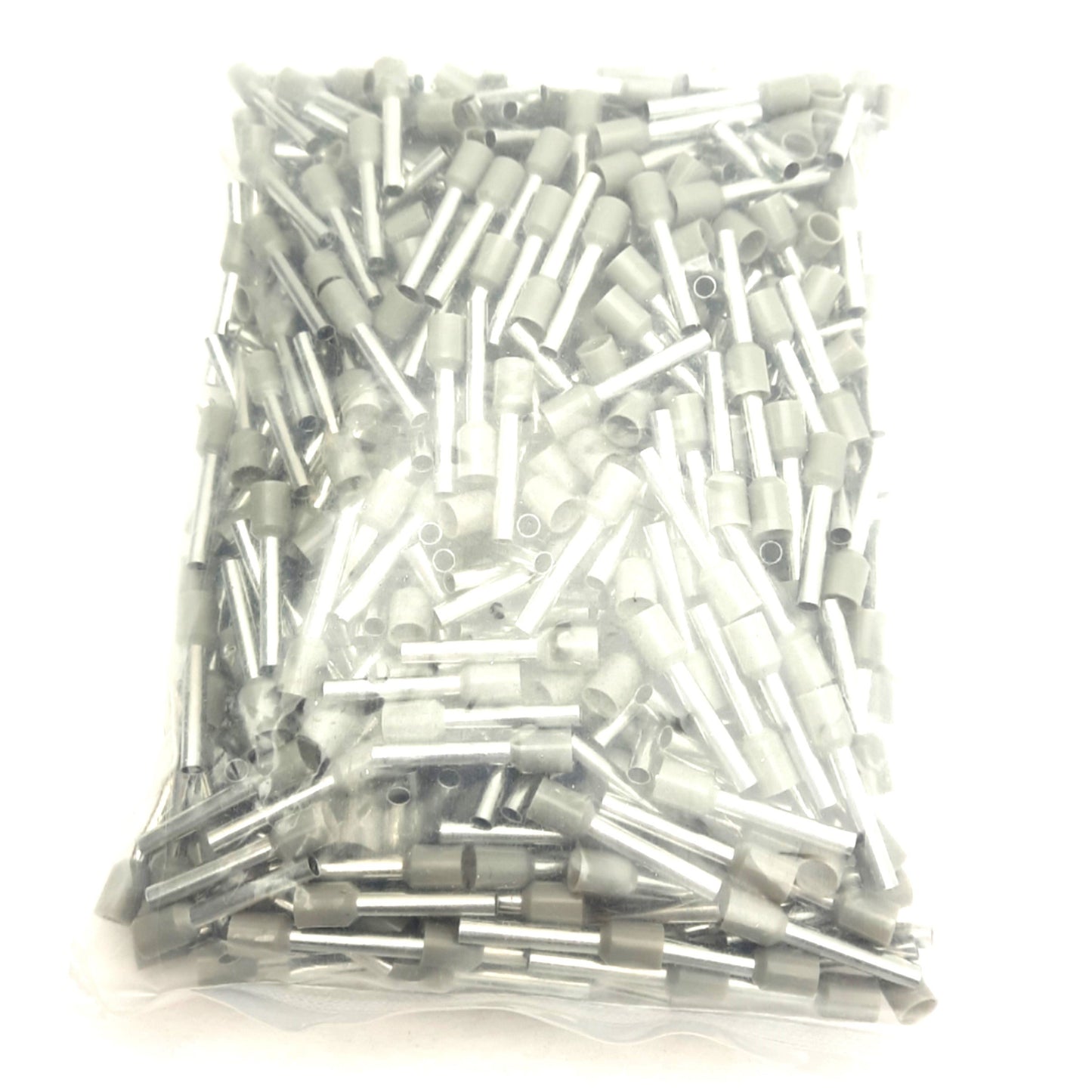 New Lot of 5 Bags of 500 Ferrules Direct AW40018 Single Wire Ferrule, 18mm, 600V 35A