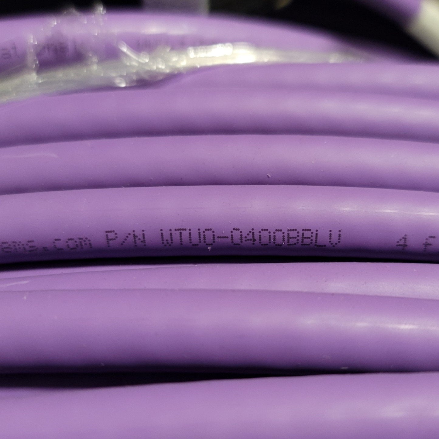 New 1000Ft Spool Of Fiber Systems WTU0-0400BBVL 4-Fiber Cable W/ TFOCA-11 Connectors