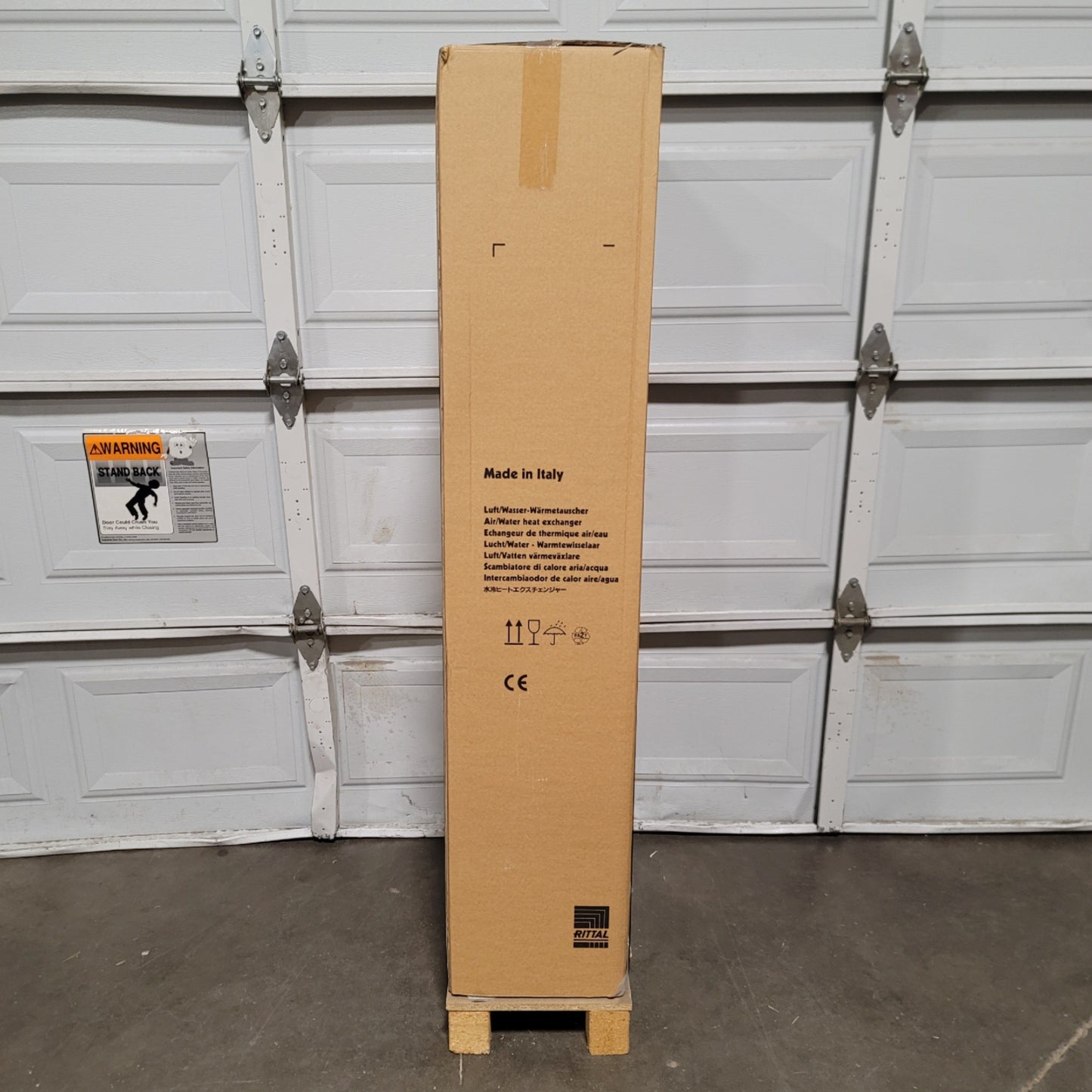 New Rittal 3375.910 Wall Mounted Air/Water Heat Exchanger 4560W 1660m³/h 230VAC 1-Ph