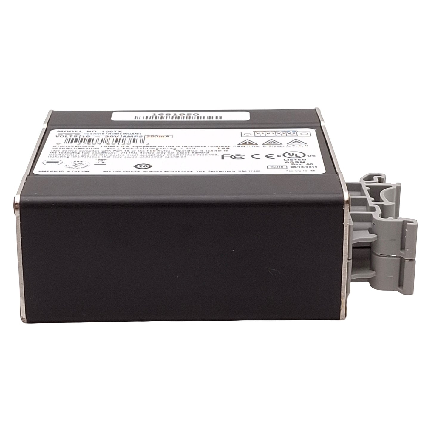 Used N-Tron 108TX Unmanaged Industrial Ethernet Switch 8-Port, 10/100BaseTX, 10-30VDC