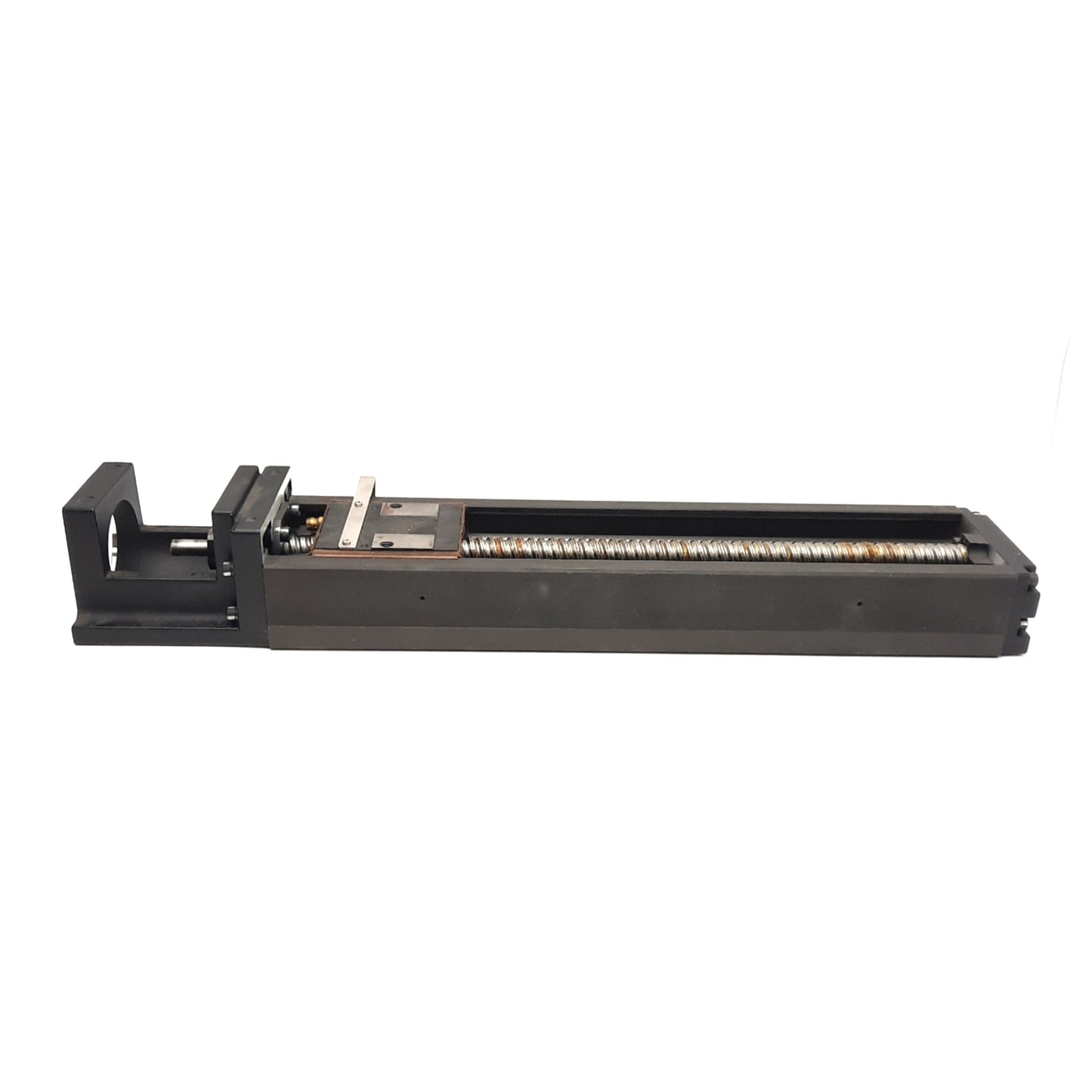 Used THK KR4610C-0220 LM Guide Actuator, 220mm Travel, 10mm Lead, 3140N Load, NEMA 23