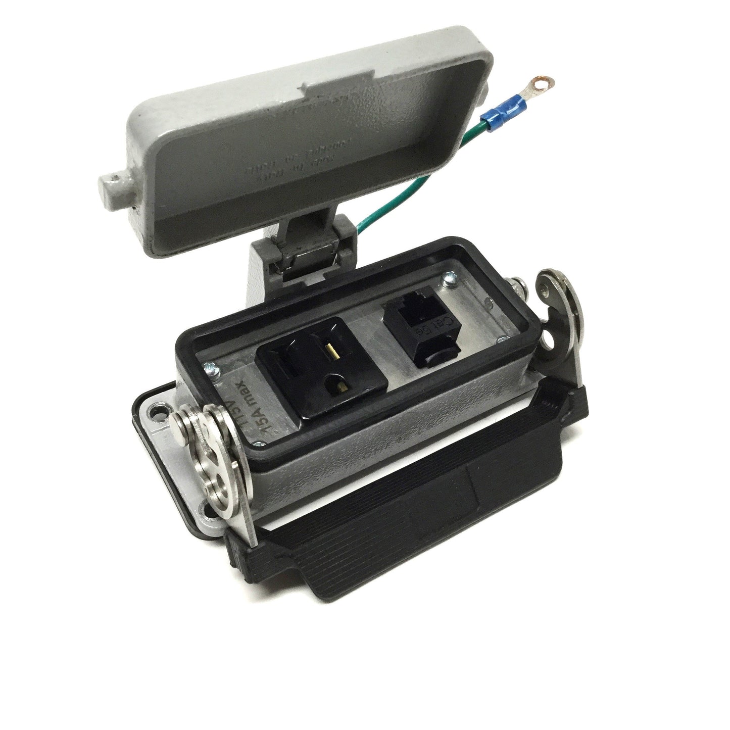 Used AutomationDirect ZP-PSA-16-101 Panel Interface RJ45 Ethernet & Outlet 120VAC 15A