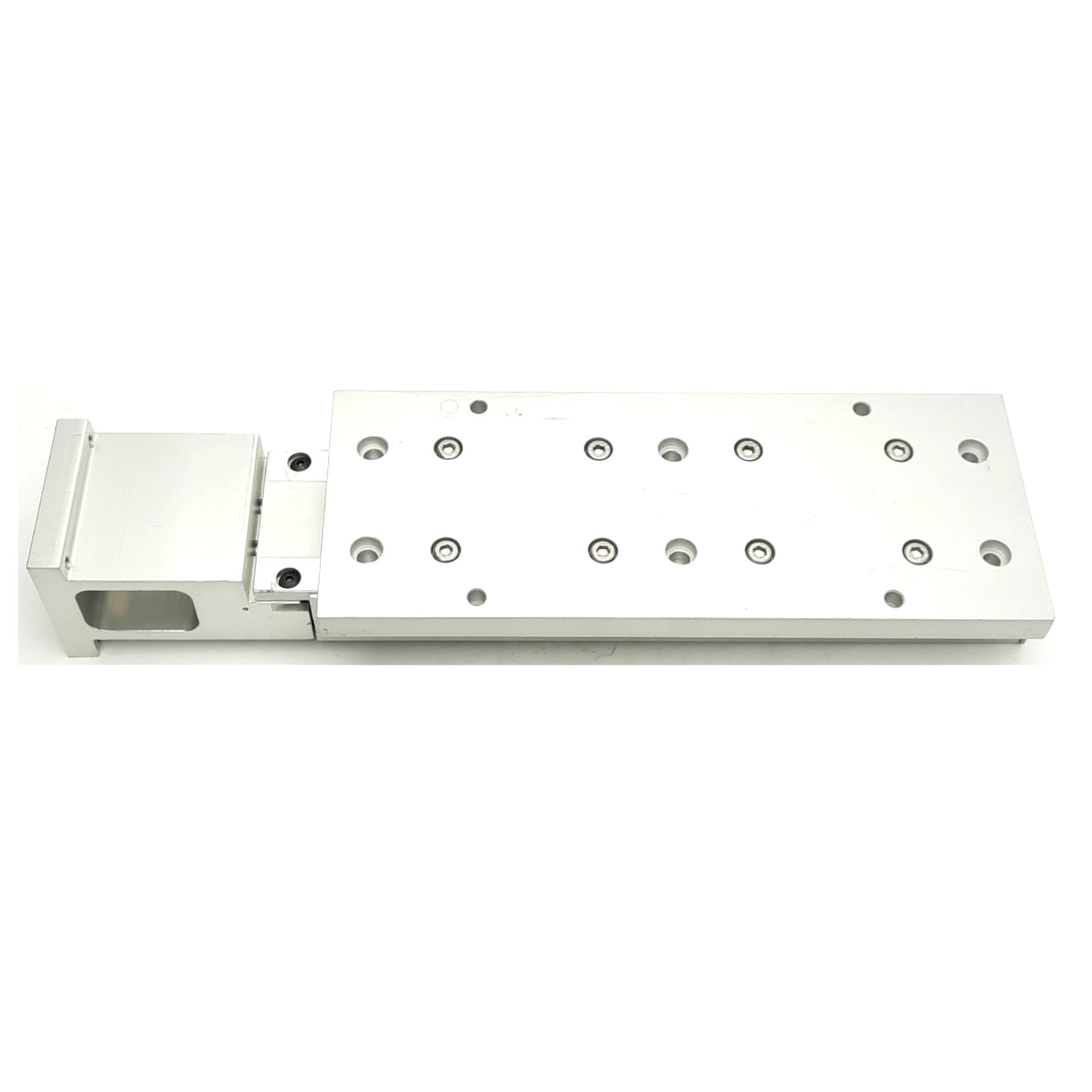 Used Parker 402004LNMS Linear Actuator Ballscrew Positioner, 100mm Travel, 12mm Lead