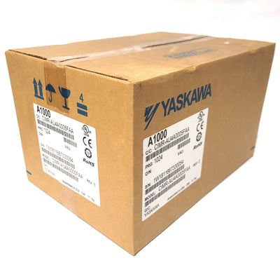 New Yaskawa CIMR-AU4A0005FAA Variable Frequency Drive 3Hp, 380-480VAC 5.4A, 0-400Hz