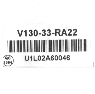 Unitronics V130-33-RA22 Vision OPLC, 12 Input, 10 Output, 24VDC 30mA Supply