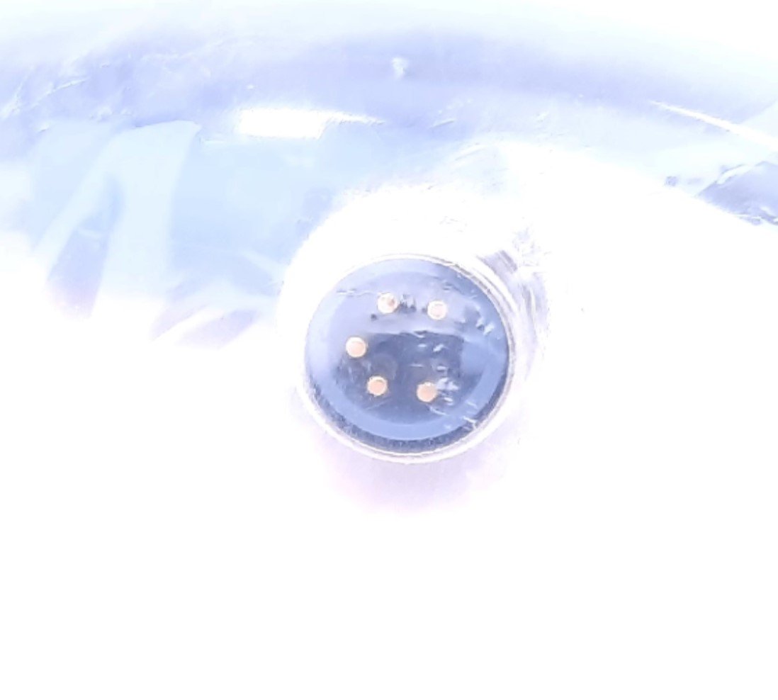 New Turck WSM RKM 572-1M Cordset 5 Pin Right Angle Male to 5 Pin Female Straight