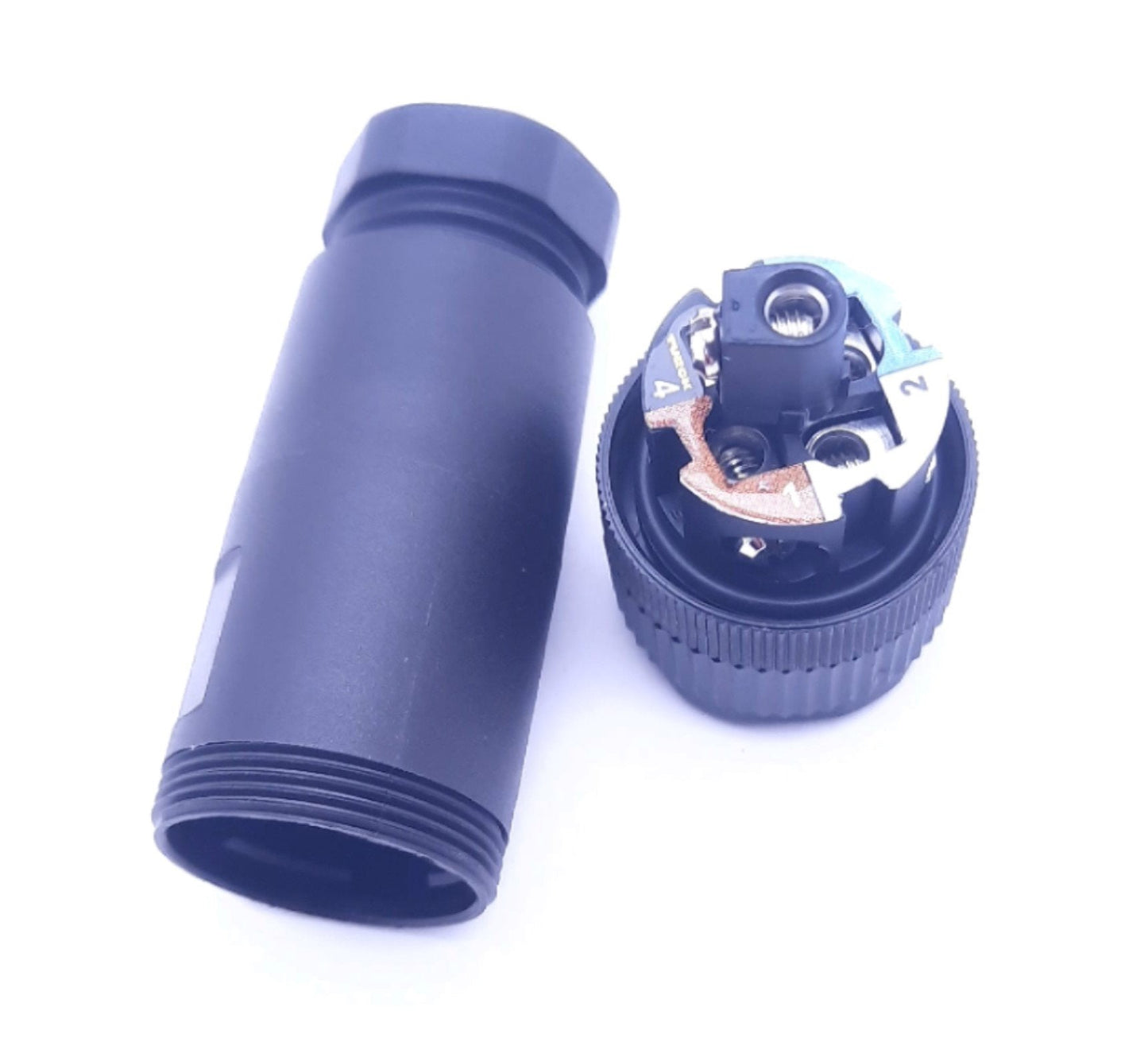 New Turck B 8151-0/PG9/LABEL Circular M12 Socket, A Coded 5 Position 60V 4A