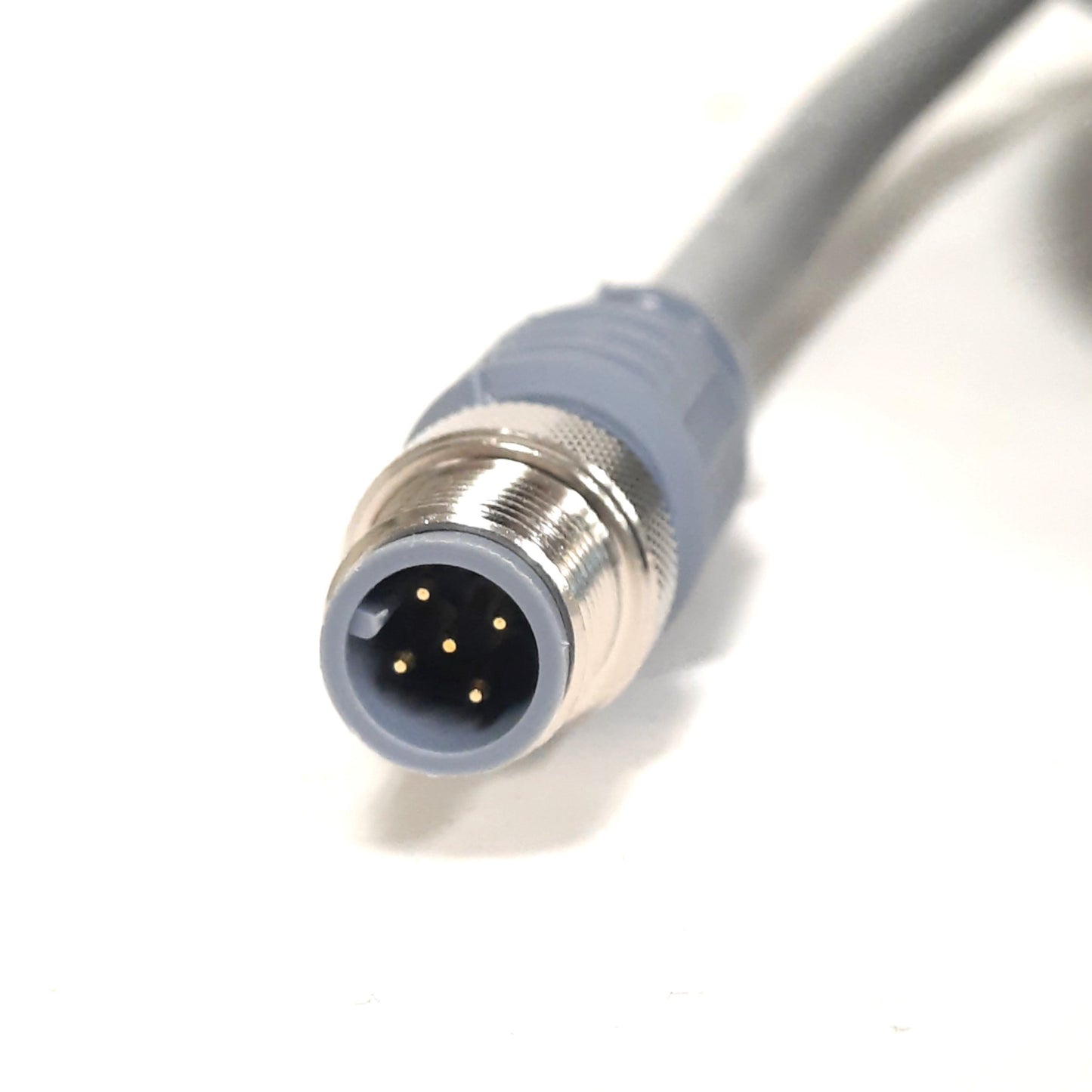 New Turck RKM RSC 5711-25M Cordset, 7/8"-16 UN Female 5-Pin to M12 Male 5-Pin, 25m