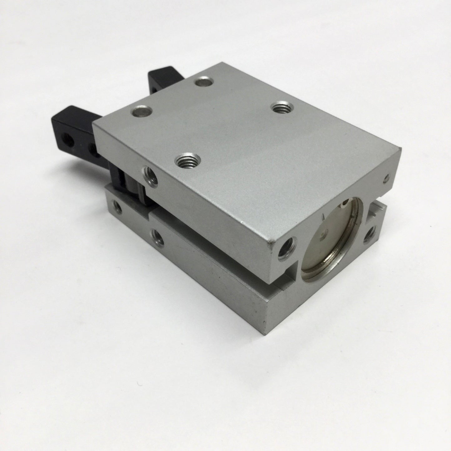 Used SMC MHC2-20D Angular 2-Jaw Pneumatic Air Gripper Double-Acting Ø20mm Bore