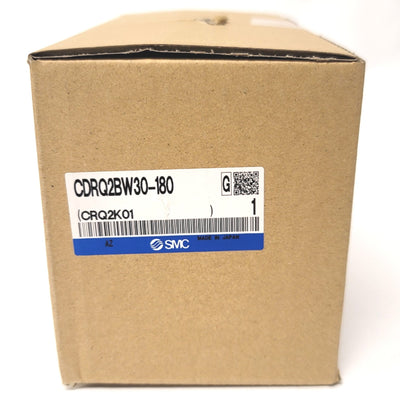 New SMC CDRQ2BW30-180 Compact Double Shaft Rotary Actuator 180° 1/8Rc 0.1-1MPa 3.1Nm