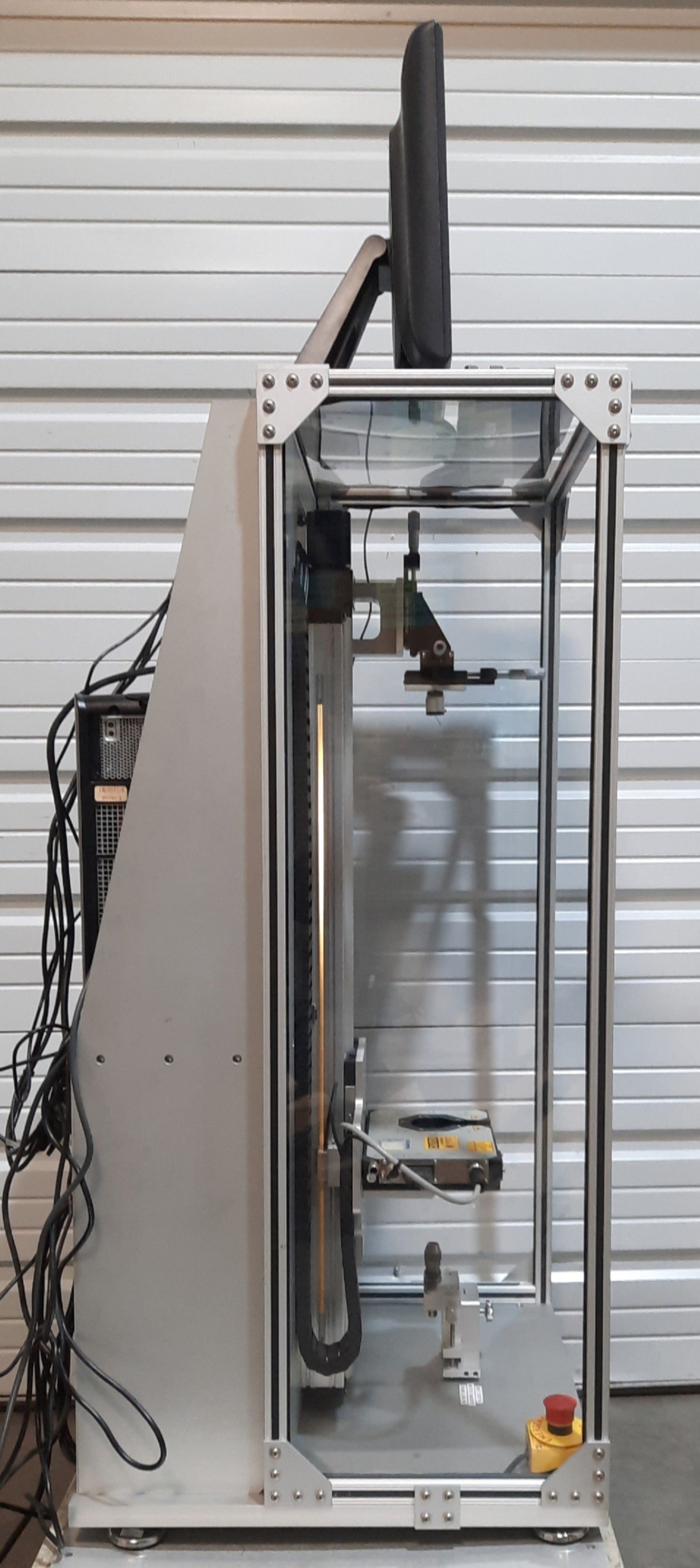 Used BETA Lasermike 8016 Tube Profile System, 0-26" Length, .01-.13" Diameter, 120VAC