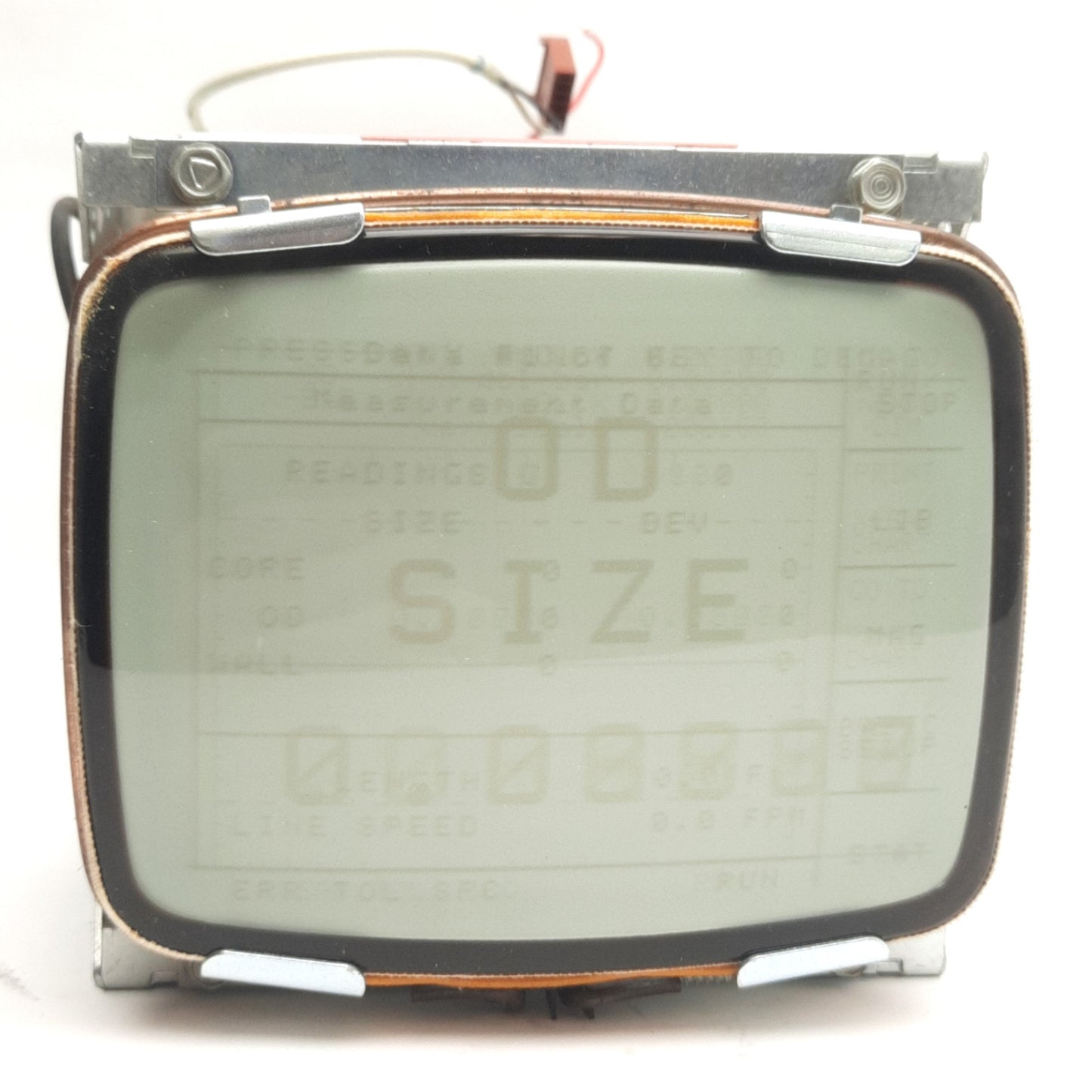 Used BETA LaserMike M1000-155 LASER Gage Controller Replacement CRT/Screen For 182-12