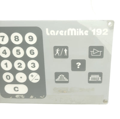 Beta Lasermike 192 / 1000 Series Model 1020 Operator Panel For Laser Micrometers