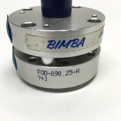 New – Open box Bimba FOD-090.25-H Double-Rod End Cylinder Ø1-1/16" Bore, 1/4" Stroke, 1/8" NPT