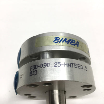New – Open box Bimba FOD-090.25-HNTEE0.5 Double-Rod End Cylinder Ø1-1/16" Bore, 1/4" Stroke