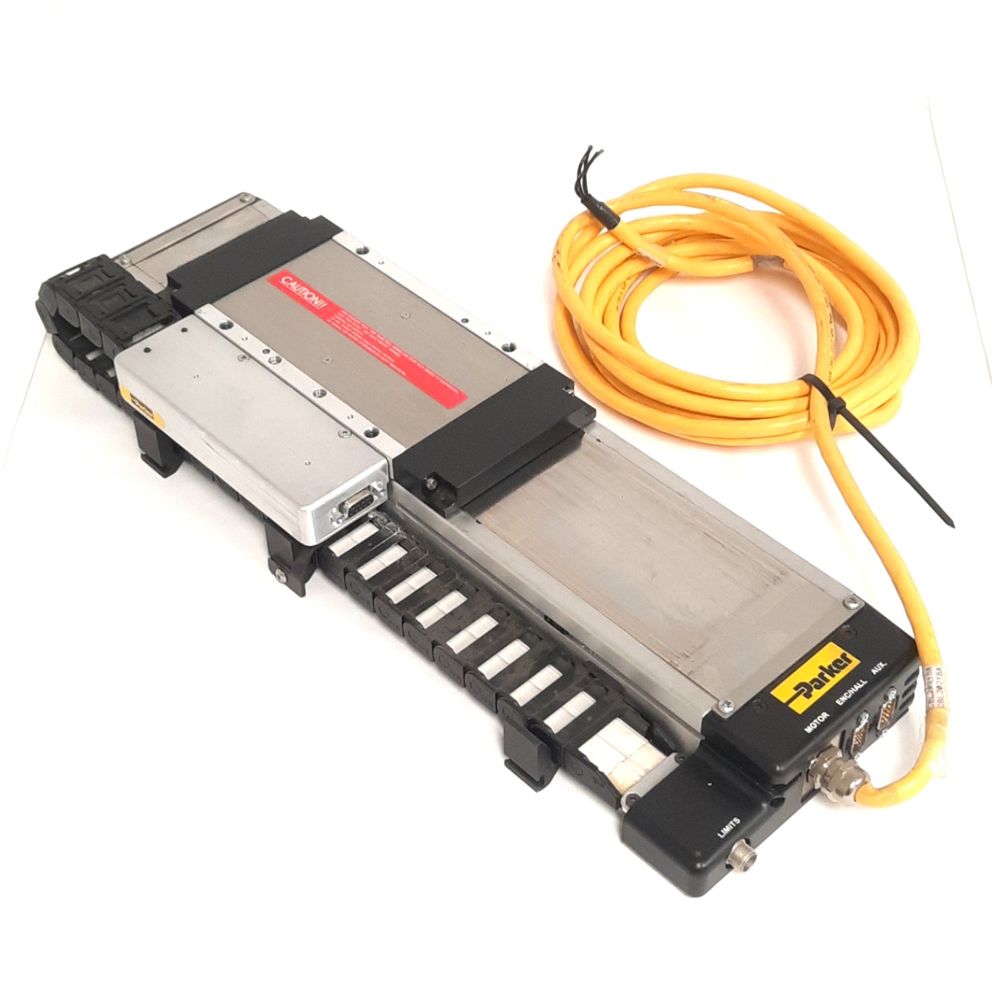 Used Parker 404T02LXR Electromagnetic Positioner, 150mm Travel, 8-Pole, 45kg Load
