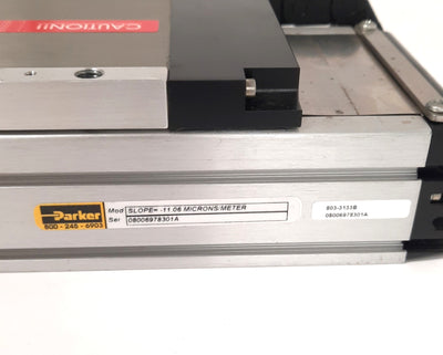 Used Parker 404T02LXR Electromagnetic Positioner, 150mm Travel, 8-Pole, 45kg Load