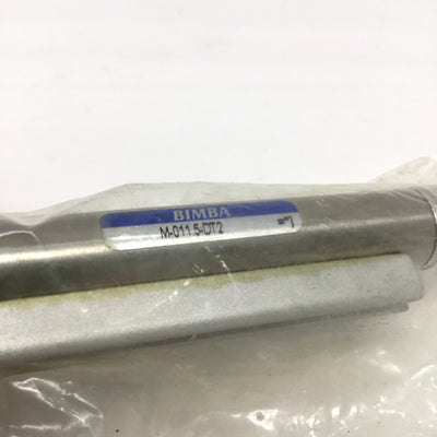 New Bimba M-011.5-DT2 Miniature Double-Acting Cylinder 7/16" Bore, 1.5" Stroke