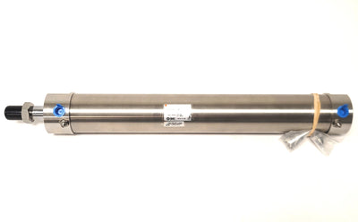 New SMC CDG5BA50SV-300 Stainless Steel Cylinder W/Air Cushion 50mm Bore 300mm Stroke
