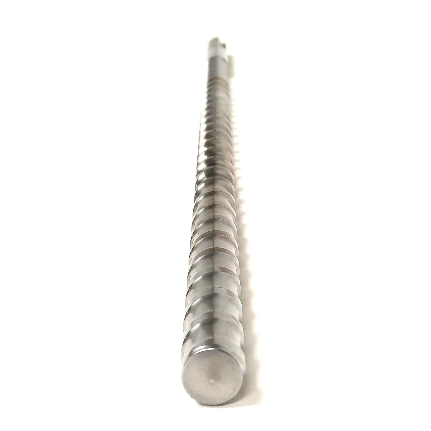 Used Davis Standard 3/4" Extruder Feedscrew 25-3/4" Long, 21" Screw, 4mm Thread Width