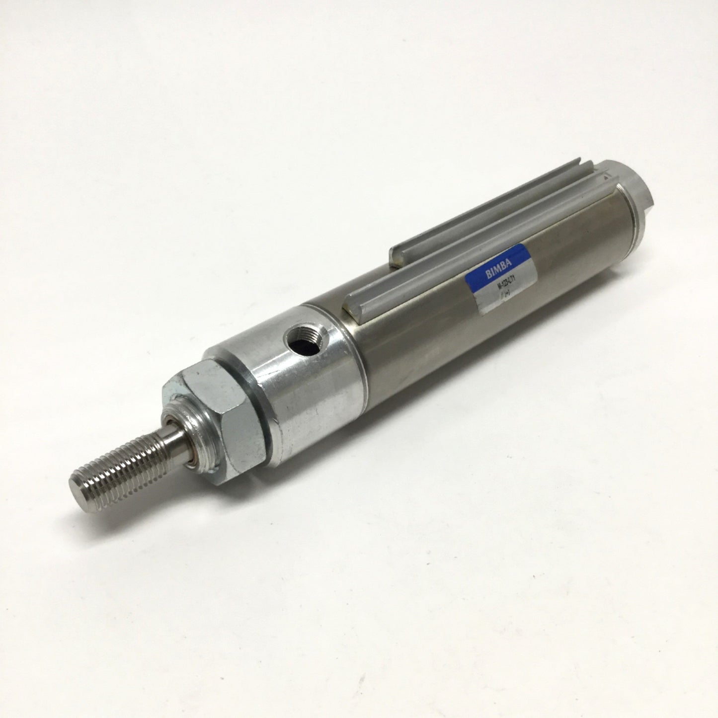 Used Bimba M-123-DT1 Pneumatic Cylinder, 1-1/4" Bore, 3" Stroke, 1/8" NPT, 250psi