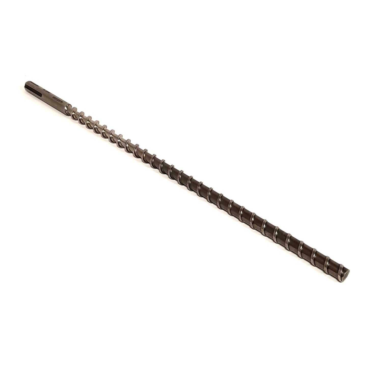 Used Davis Standard 3/4" Extruder Feedscrew 25-3/4" Long, 21" Screw, 3mm Thread Width