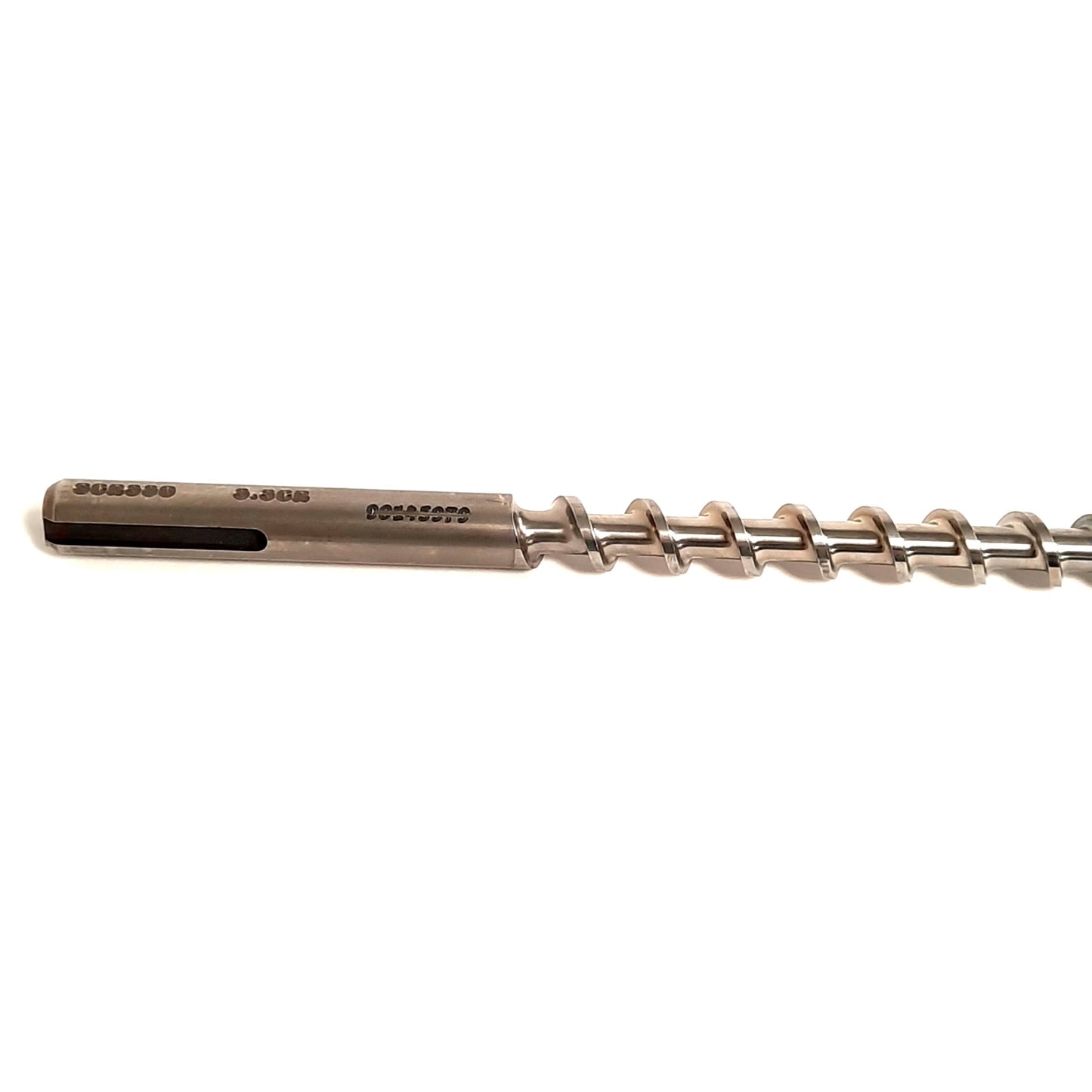 Used Davis Standard 3/4" Extruder Feedscrew 25-3/4" Long, 21" Screw, 3mm Thread Width