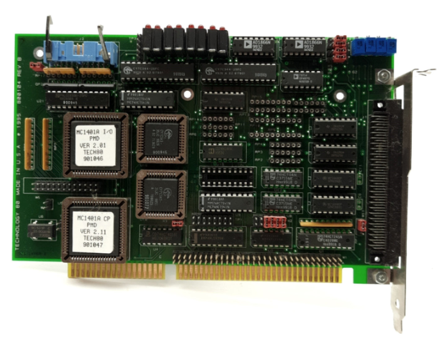 Tech80 5650A Motion Control Card 16-bit ISA 4-Axis ±10VDC or 0-5VDC Command