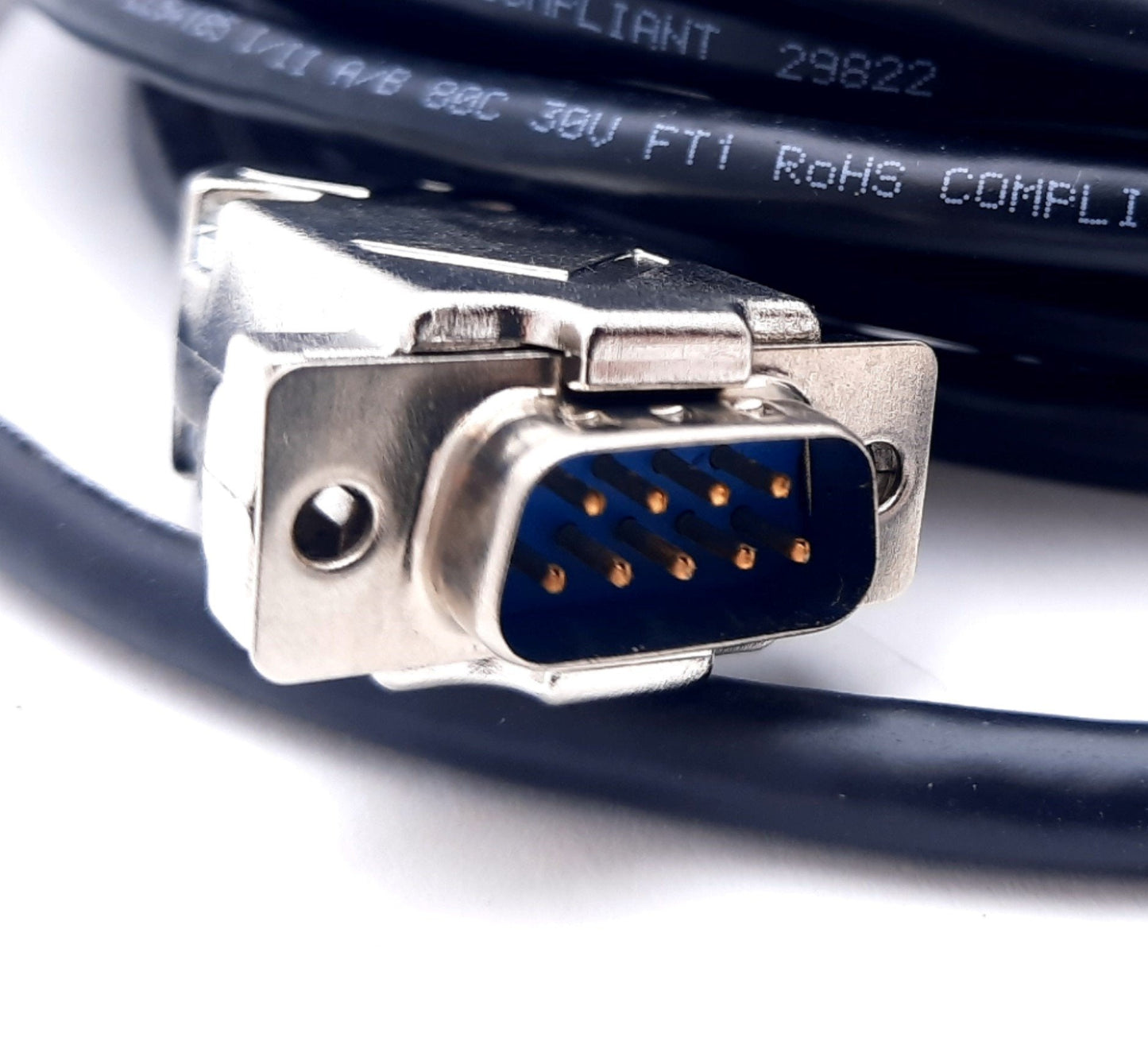 New Datalogic 606-0674-10 Camera I/O Trigger/Strobe Cable, 6-Pin to DB9 Male, 5m