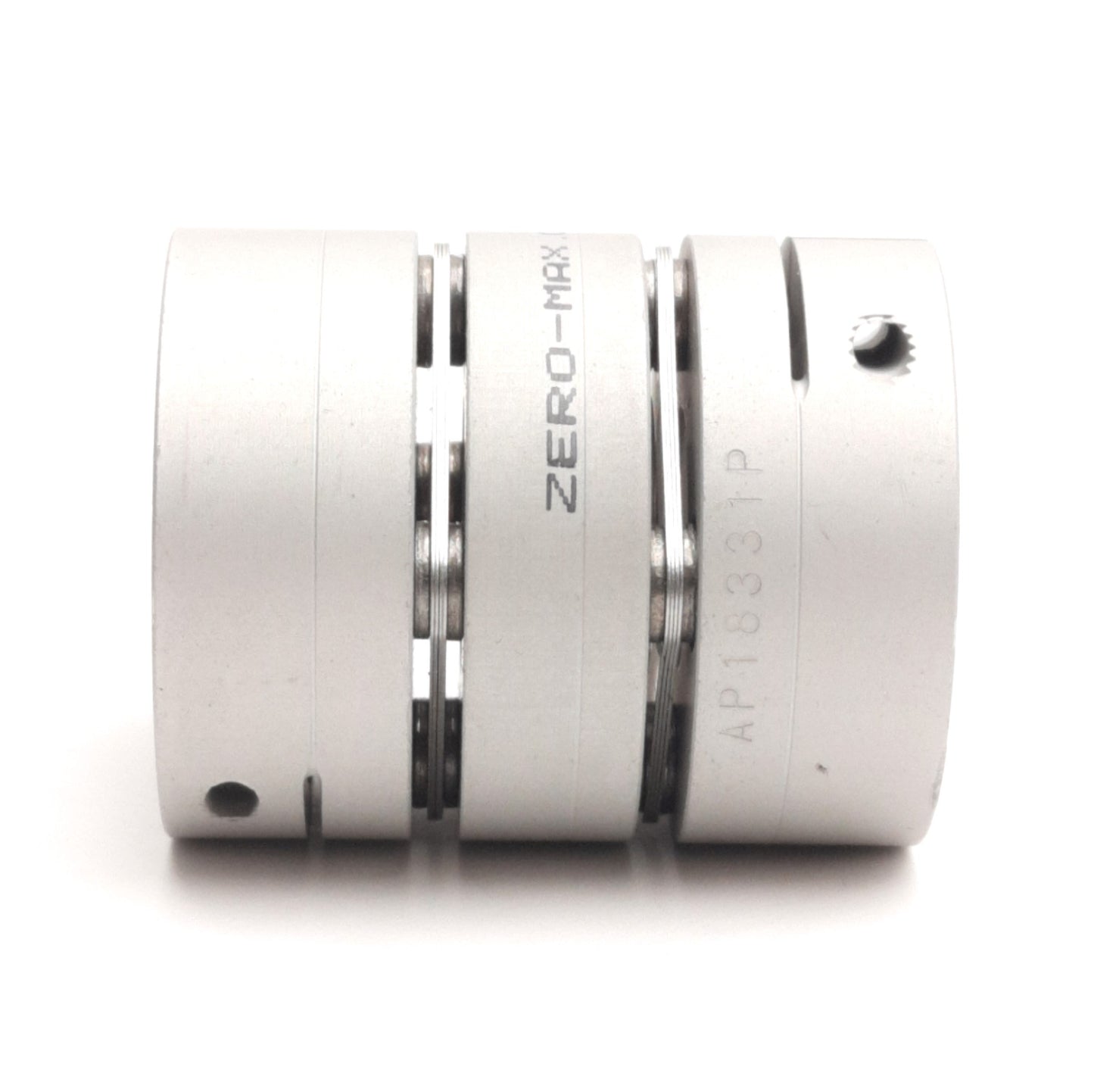 New Zero Max SC035R-005-014 Double Flex Servo Coupling 0.375" x 0.625" Bore, 48mm L