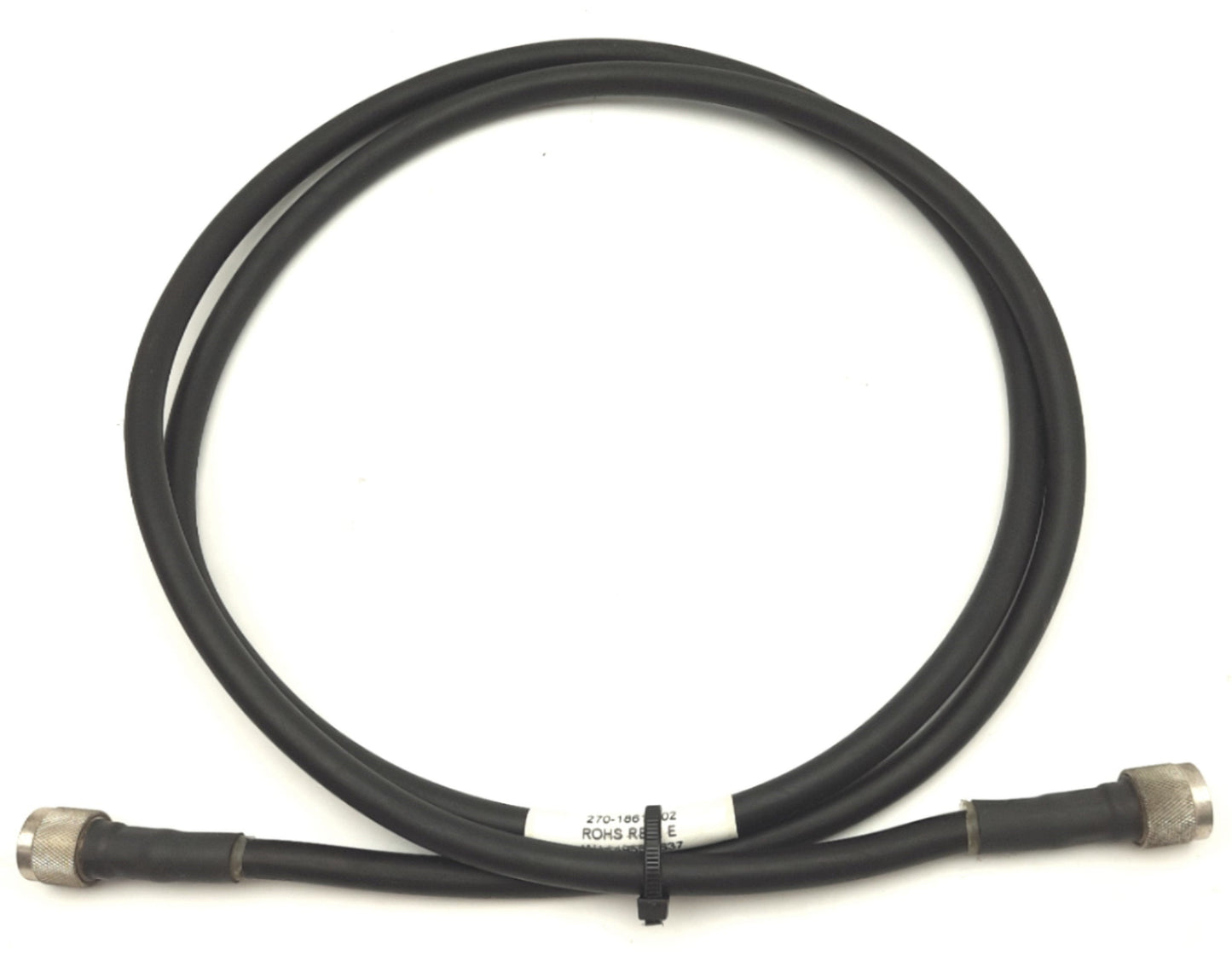 Used Synrad 270-18610-02 Firestar T-Series LASER RF Cable 2x N Male Connector 2m Long