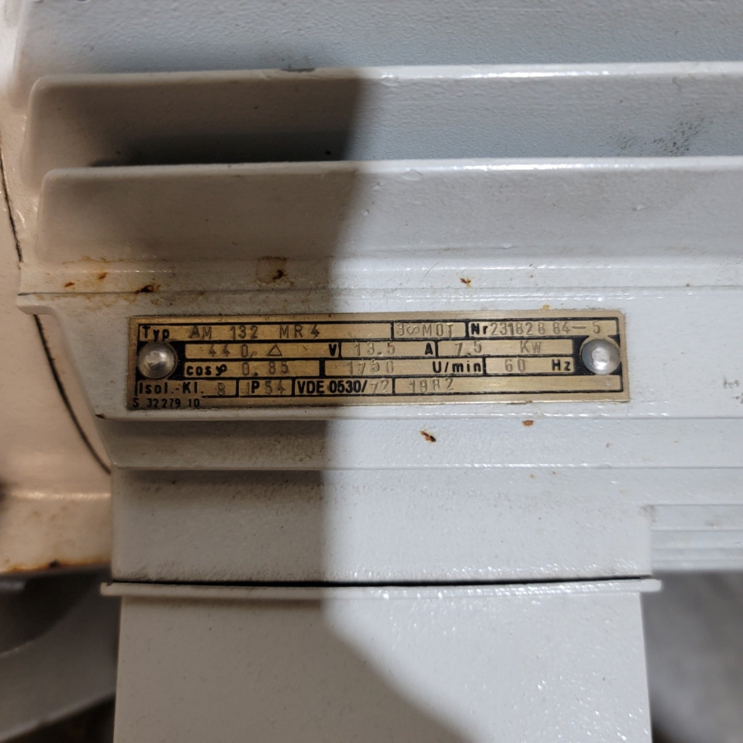 Used Leybold Heraeus S250C VAROVAC Rotary Vane Vacuum Pump, 250m³/H, 440VAC 3-Ph