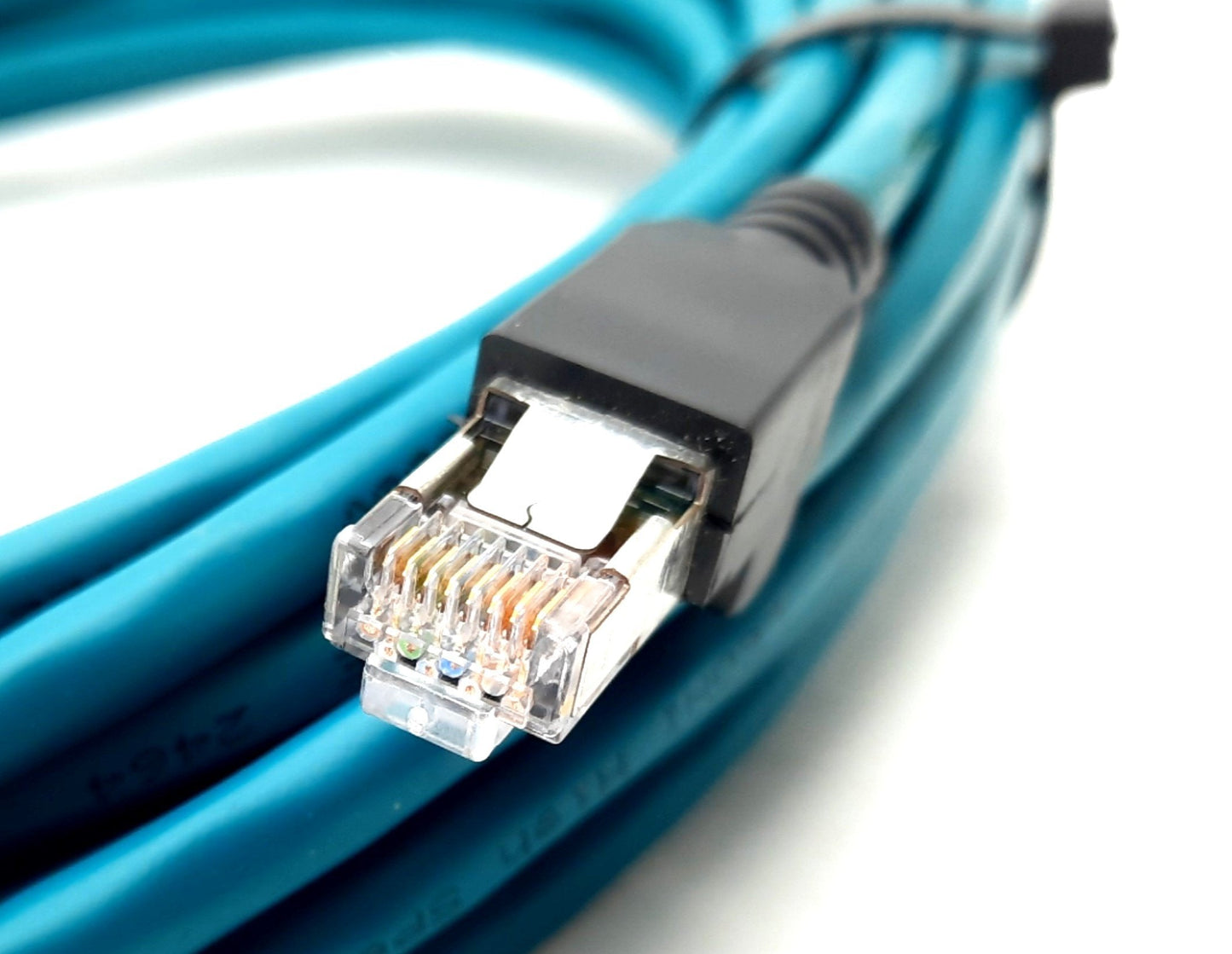 New Cognex CCB-84901-1004-10 Ethernet Camera Cable 30V, 2A, 8 Pin M12 to RJ45, 10m