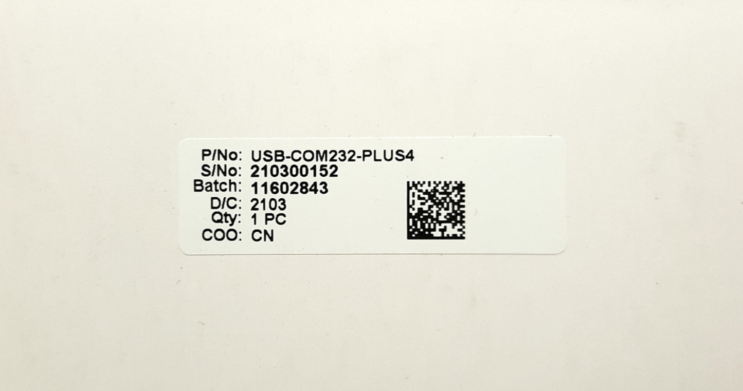 New FTDI USB-COM232-PLUS4 Communication Adapter USB-mini to 4x DB9 RS-232