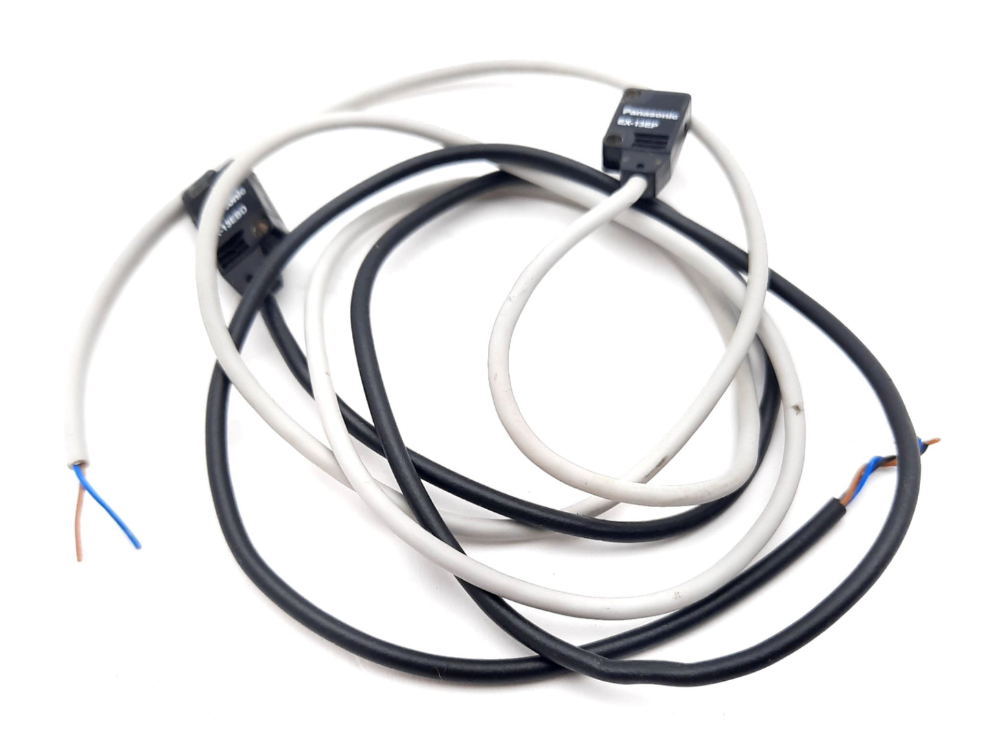 Used Panasonic EX-13EBD, EX-13EP Photoelectric Sensor 500mm, 12-24VDC 10mA NPN