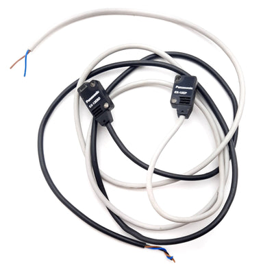 Used Panasonic EX-13EBD, EX-13EP Photoelectric Sensor 500mm, 12-24VDC 10mA NPN