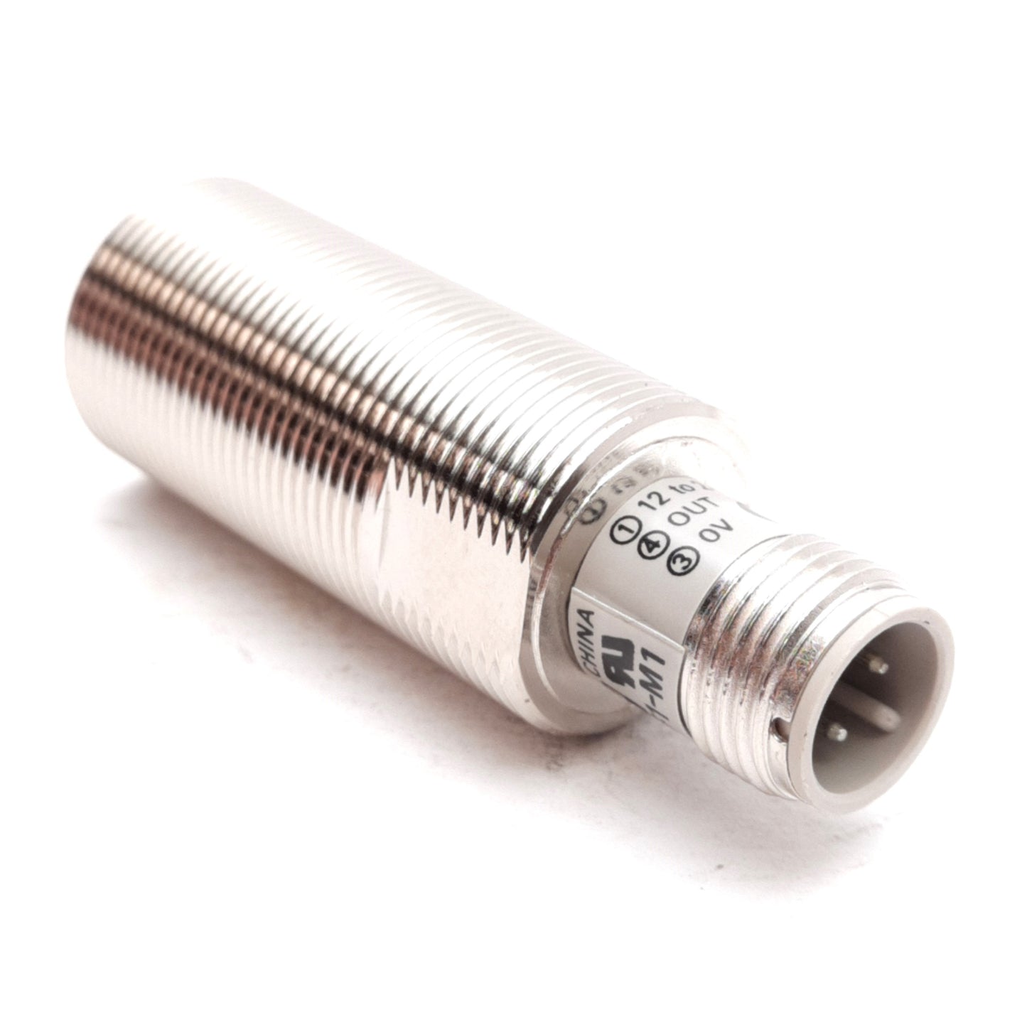 New Omron E2E-X5F1-M1 Inductive Proximity Sensor 5mm Range, 12-24VDC, PNP-NO, M18