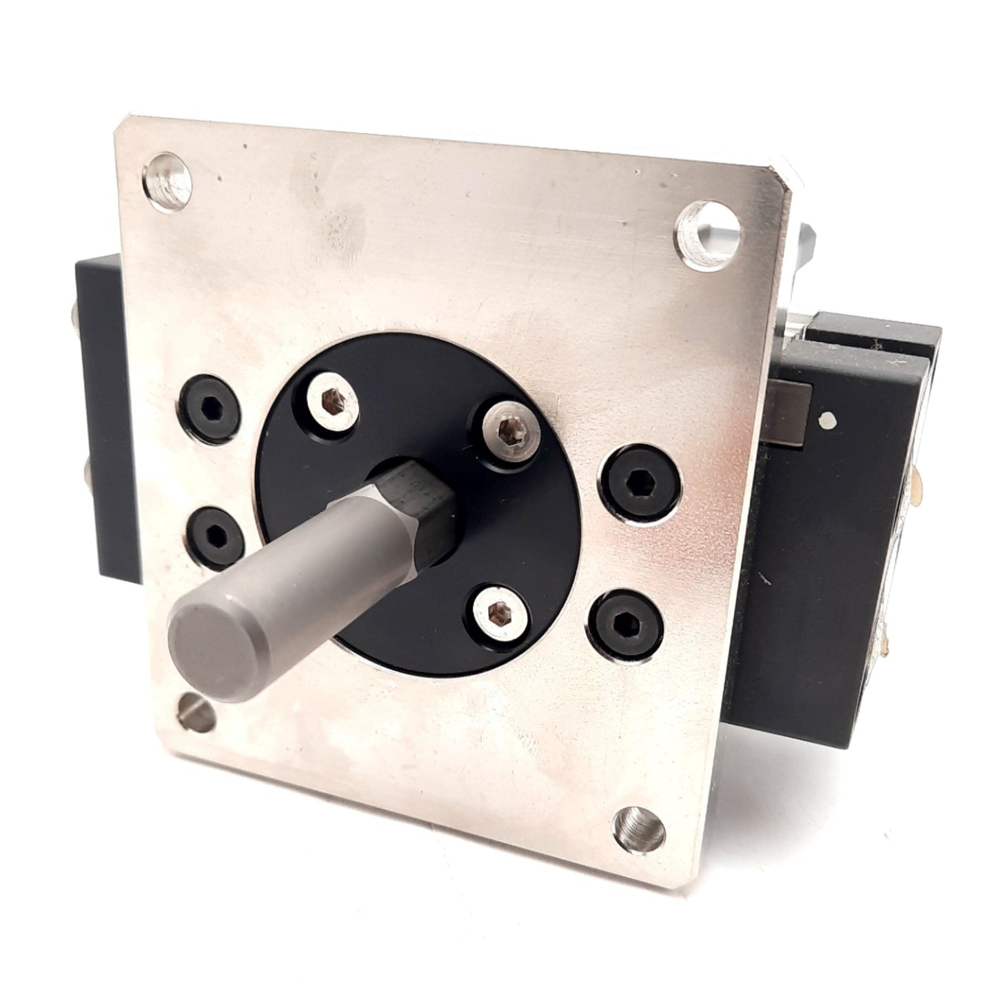 New SMC MRQFS32-5CA-A73L-XN Rotary Cylinder Flange Mount, 5mm Stroke, 80-100°