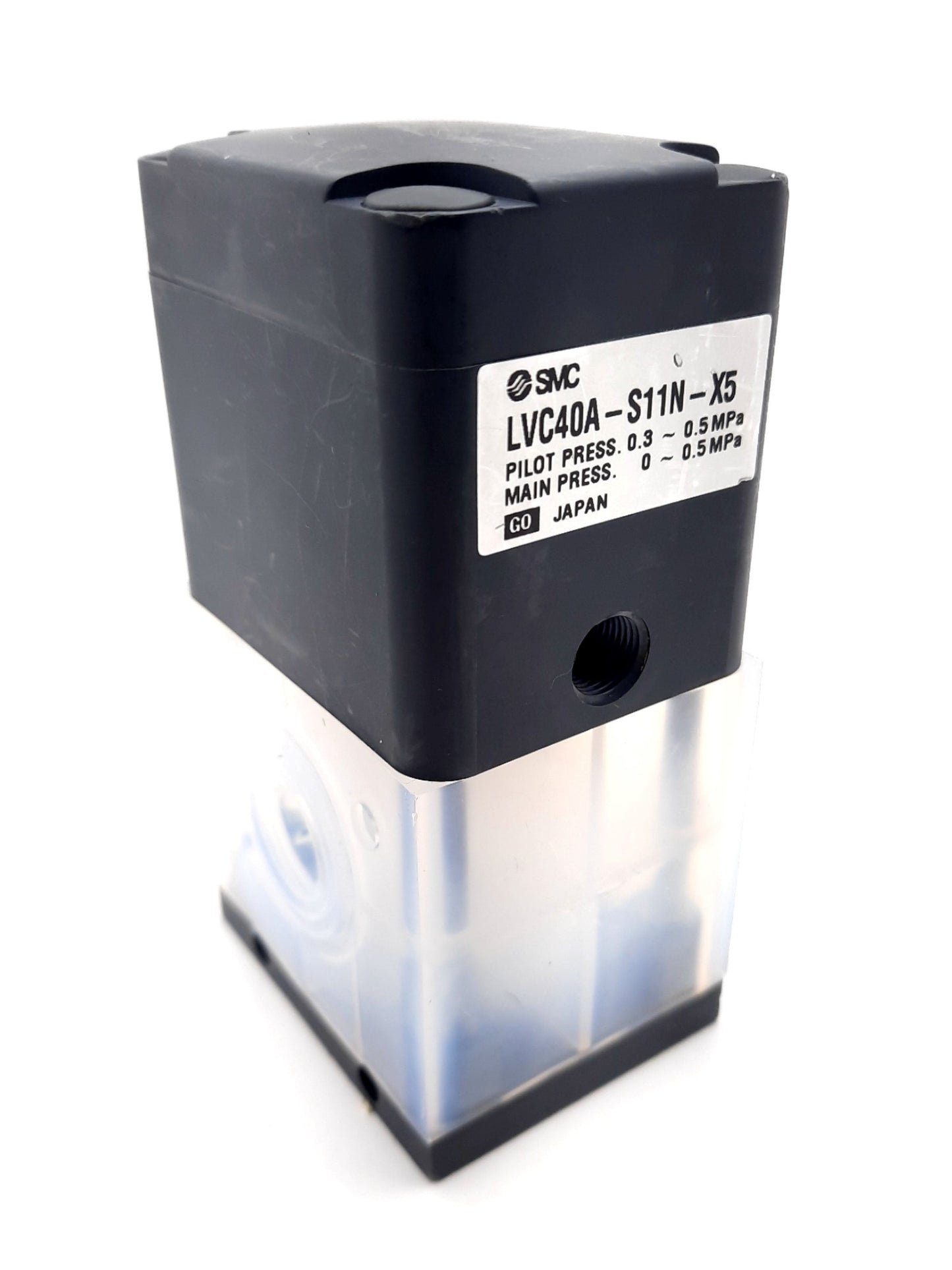 New SMC LLC4A-01-S19-X16 High Purity Chemical Air Valve N.C, 0.5MPa, 3/4", 1/8"