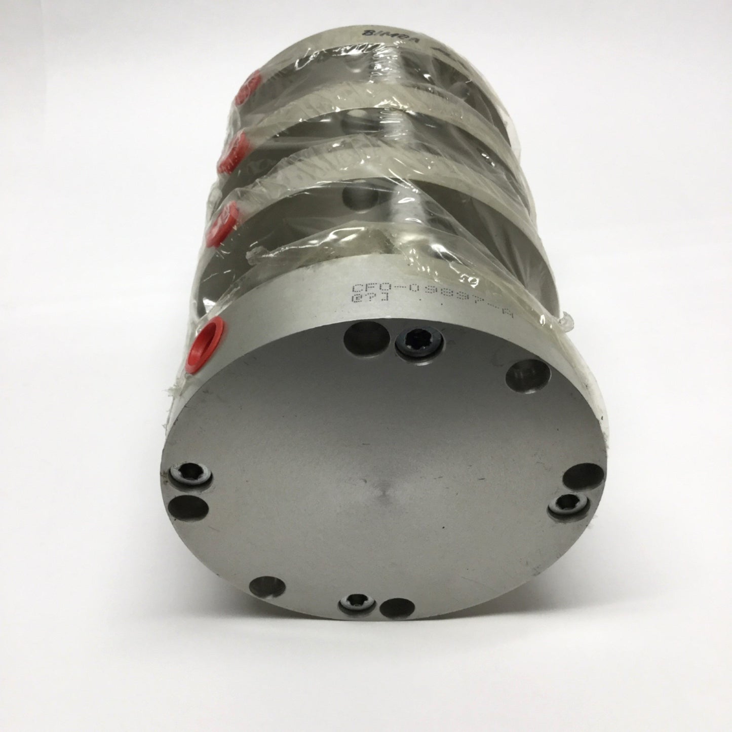 New Bimba FO3-1251 Flat-1 3-Stage Extend Air Cylinder, 1" Stroke, 4" Bore, 3/8" NPT